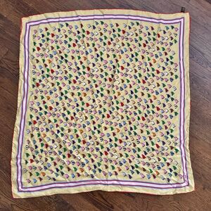 Alynn Vintage 100% silk scarf